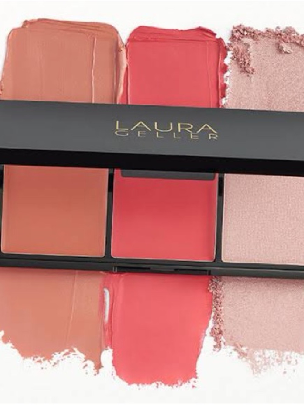Laura Geller Blush Trio Palette - Peach, Coral & Champagne
